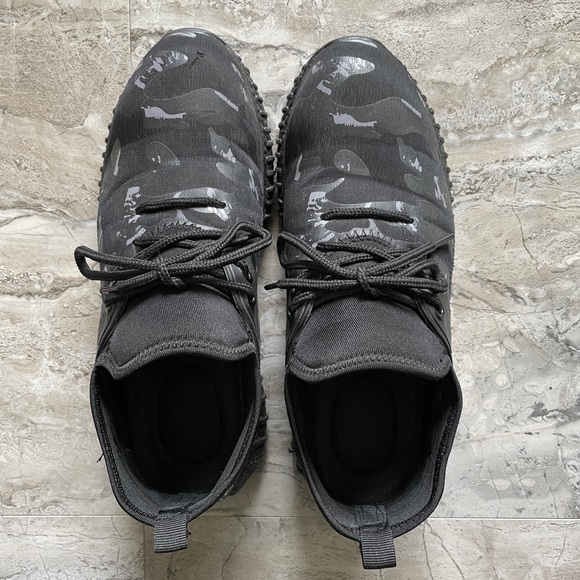 Hard Toe Dark Camo Shoes - Picture 2 of 5